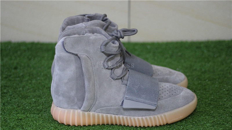 2016 Adidas yeezy boost 750 grey gum glow in the dark